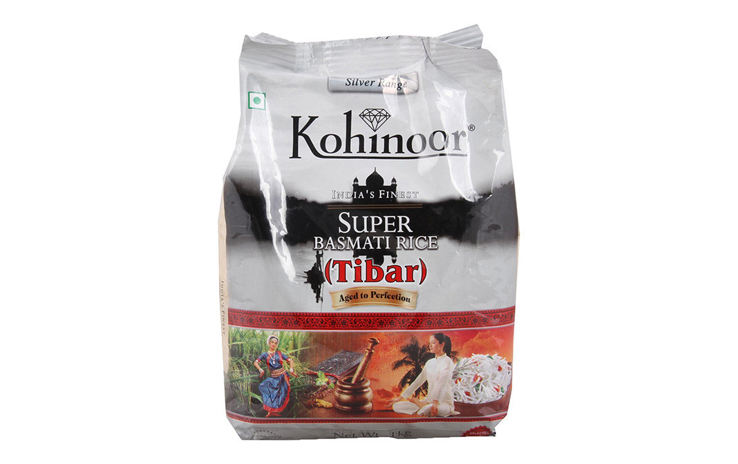 Kohinoor Super Basmati Rice (Tibar)   Pack  1 kilogram